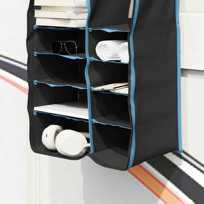 Hängender Zeltorganizer Mit 10 Taschen Mit Speicher Schwarz