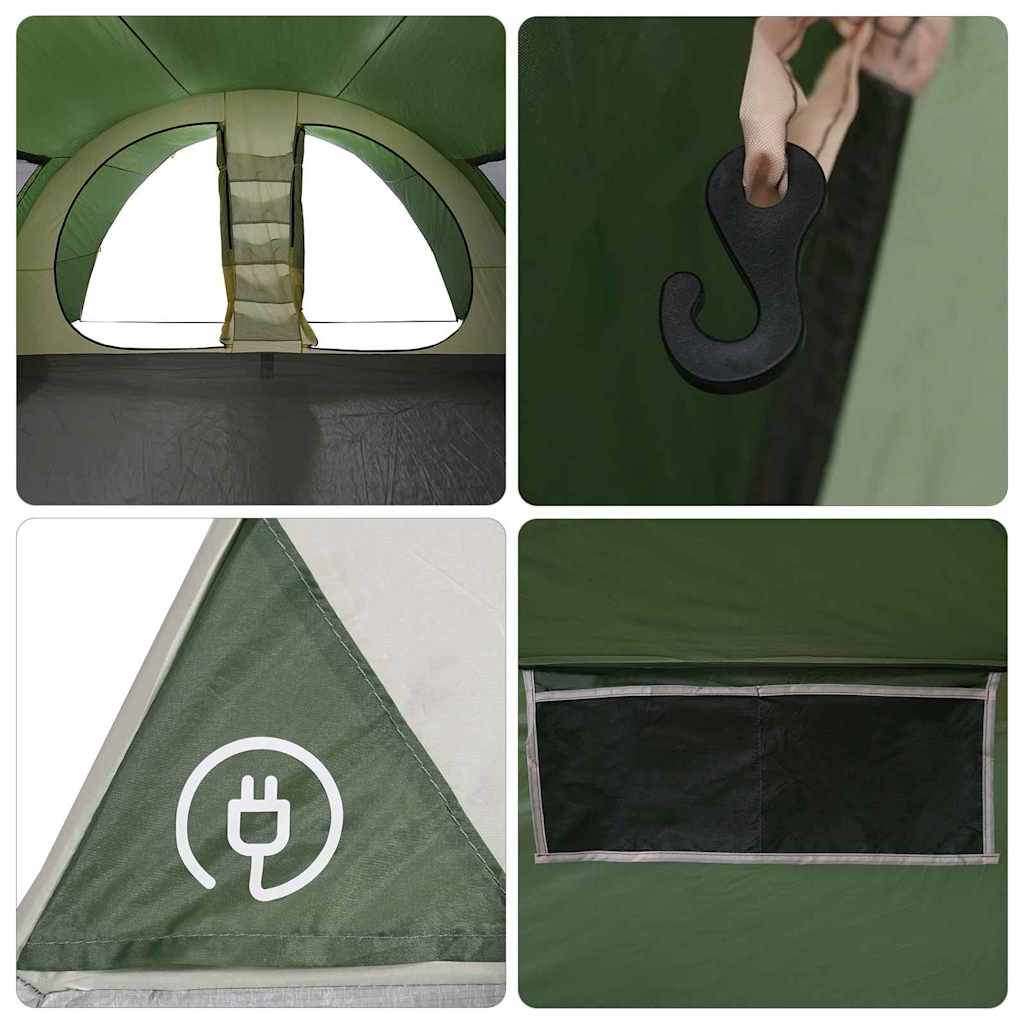 Tunnelzelt Für 8 Personen Mit Dach 710 X 460 X 245 Cm