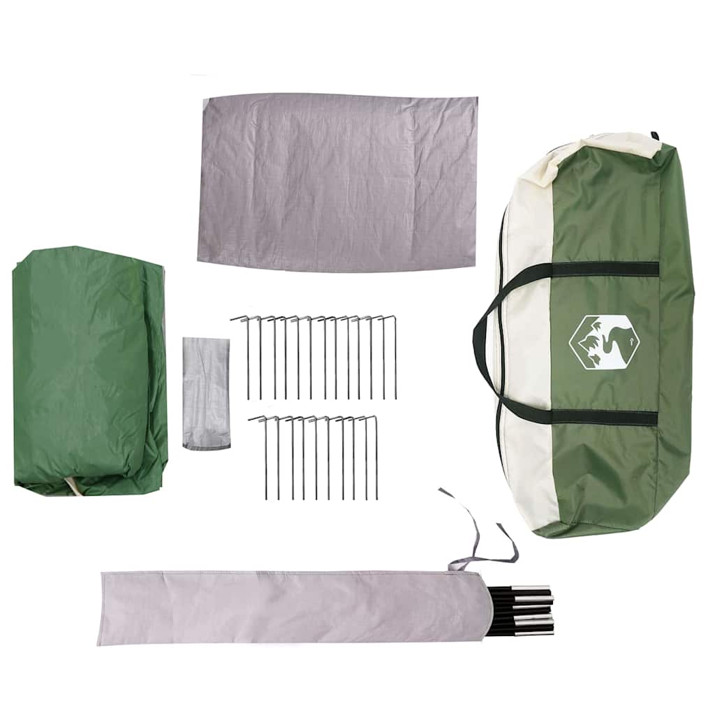 Cabin Zelt 3-Personen Mit Dach Und Weiß 320 X 320 X 203 Cm