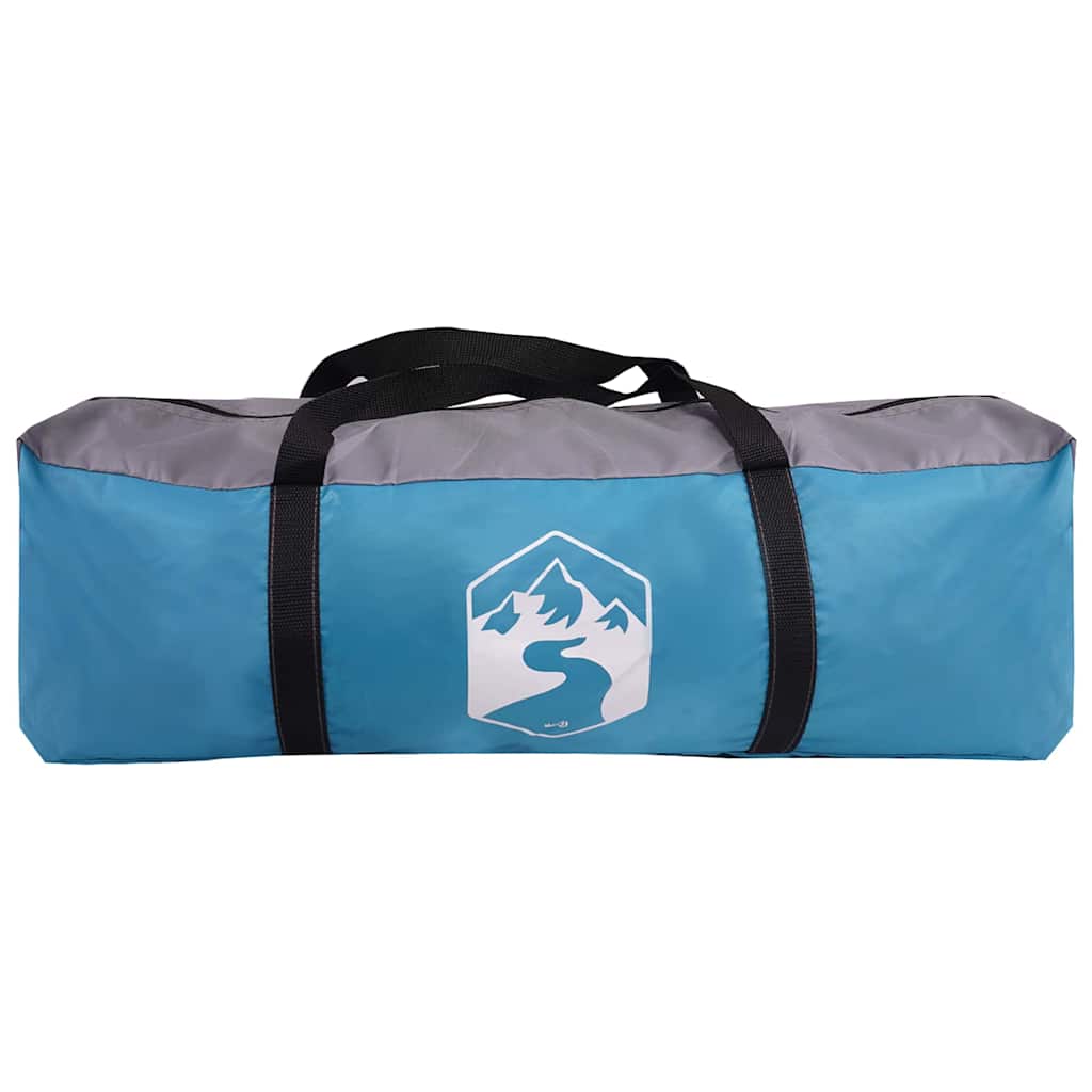 Tunnelzelt 4-Personen Mit Dach Und Grau 778 X 356 X 210 Cm