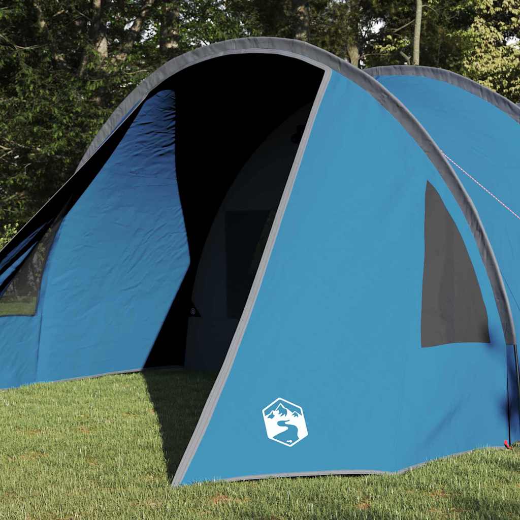 Tunnelzelt 4-Personen Mit Dach Und Grau 778 X 356 X 210 Cm