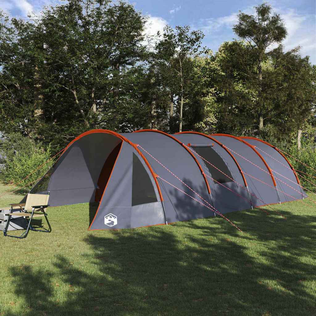 Tunnelzelt 4-Personen Mit Dach Und Grau 778 X 356 X 210 Cm