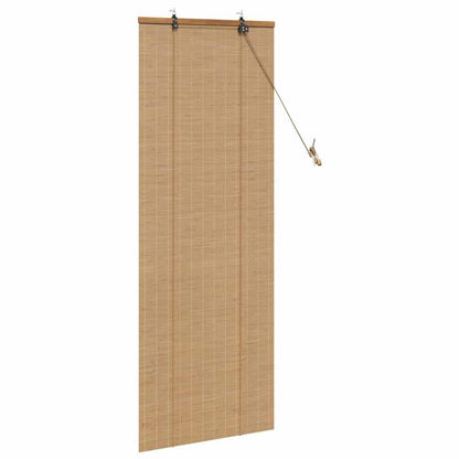 Rollo Mit Vorhängen Bambus