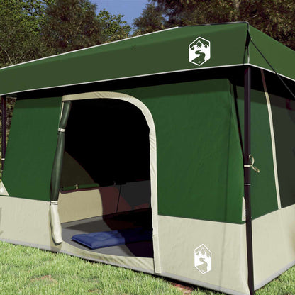 Camping-Zelt-Set Mit Dach 2 Pcs Taffeta Und Stoff