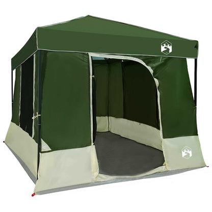 Camping-Zelt-Set Mit Dach 2 Pcs Taffeta Und Stoff