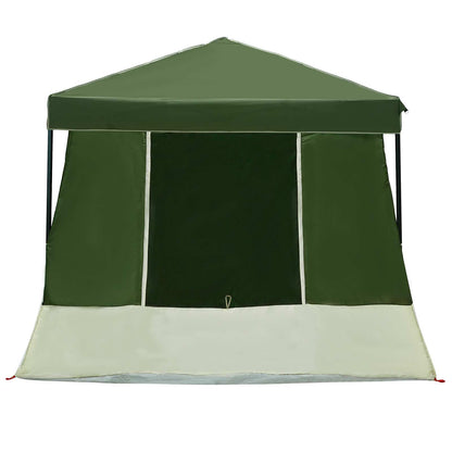 Camping-Zelt-Set Mit Dach 2 Pcs Taffeta Und Stoff