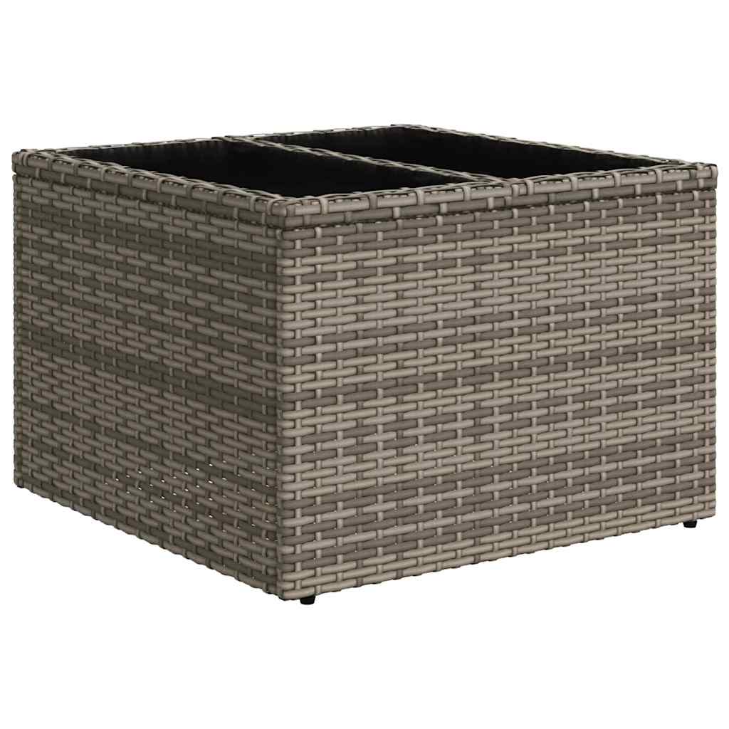 Gartensofa-Set Mit Kissen 11 Pcs Poly-Rattan