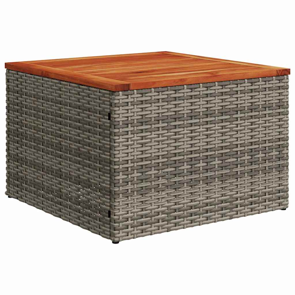 Gartensofa-Set Mit Kissen 5 Pcs Poly-Rattan