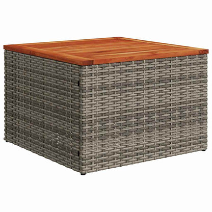 Gartensofa-Set Mit Kissen 6 Pcs Poly-Rattan
