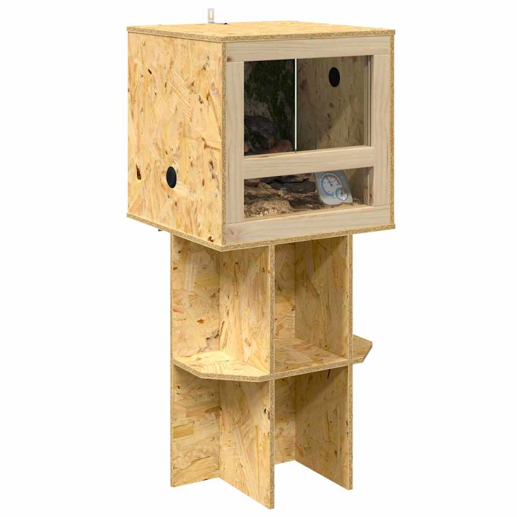 Terrarium Braun 40 X 40 X 90 Cm Osb