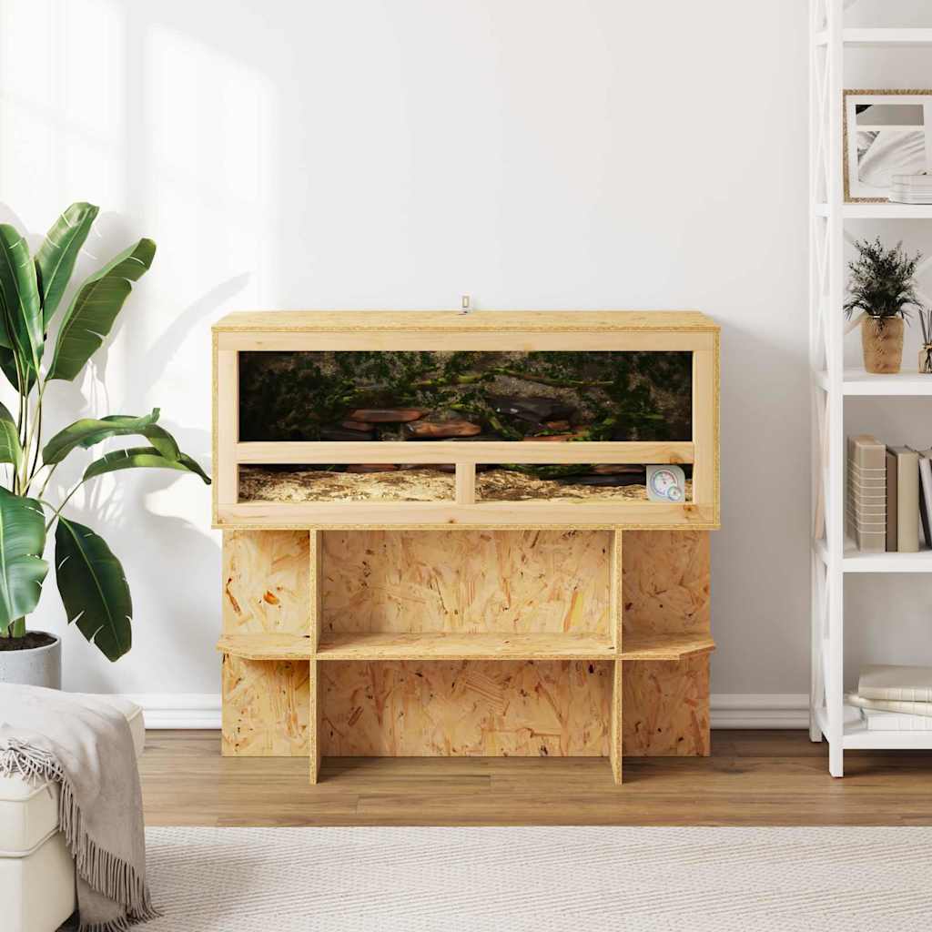 Terrarium Braun 100 X 40 X 90 Cm Osb