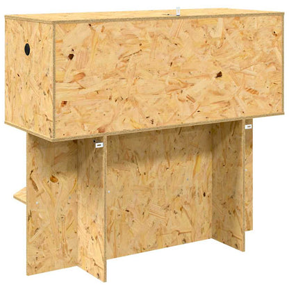 Terrarium Braun 100 X 40 X 90 Cm Osb