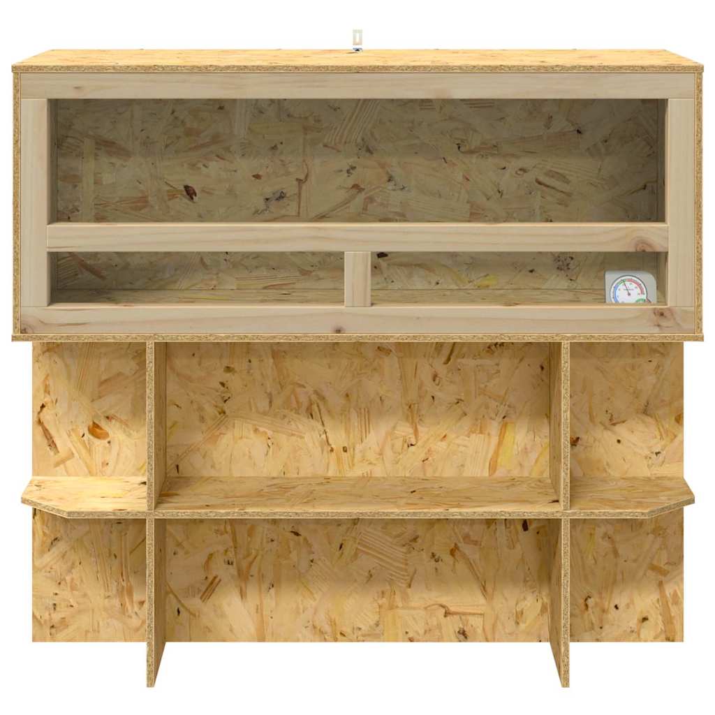Terrarium Braun 100 X 40 X 90 Cm Osb