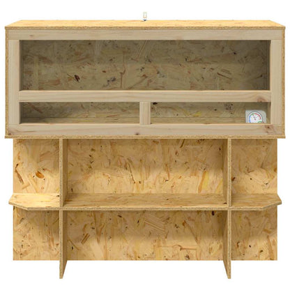 Terrarium Braun 100 X 40 X 90 Cm Osb