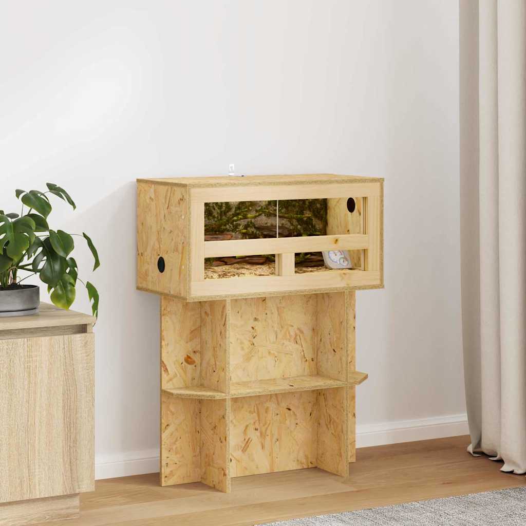 Terrarium Braun 60 X 30 X 80 Cm Osb