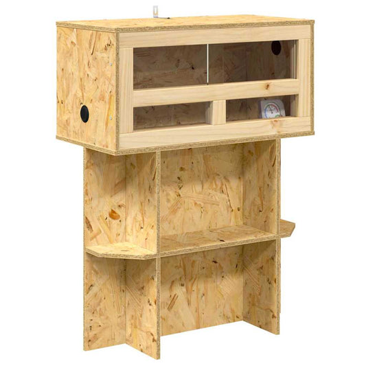 Terrarium Braun 60 X 30 X 80 Cm Osb
