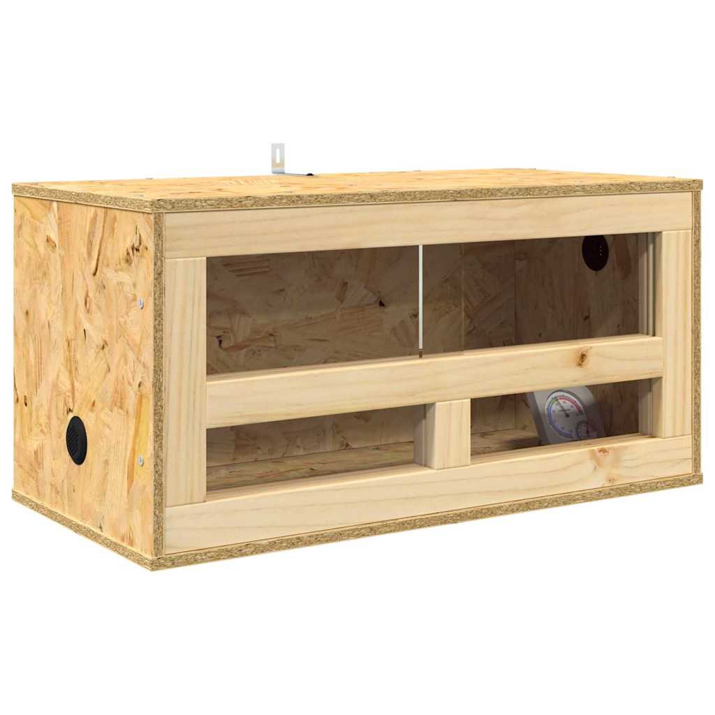 Terrarium Braun 60 X 30 X 80 Cm Osb