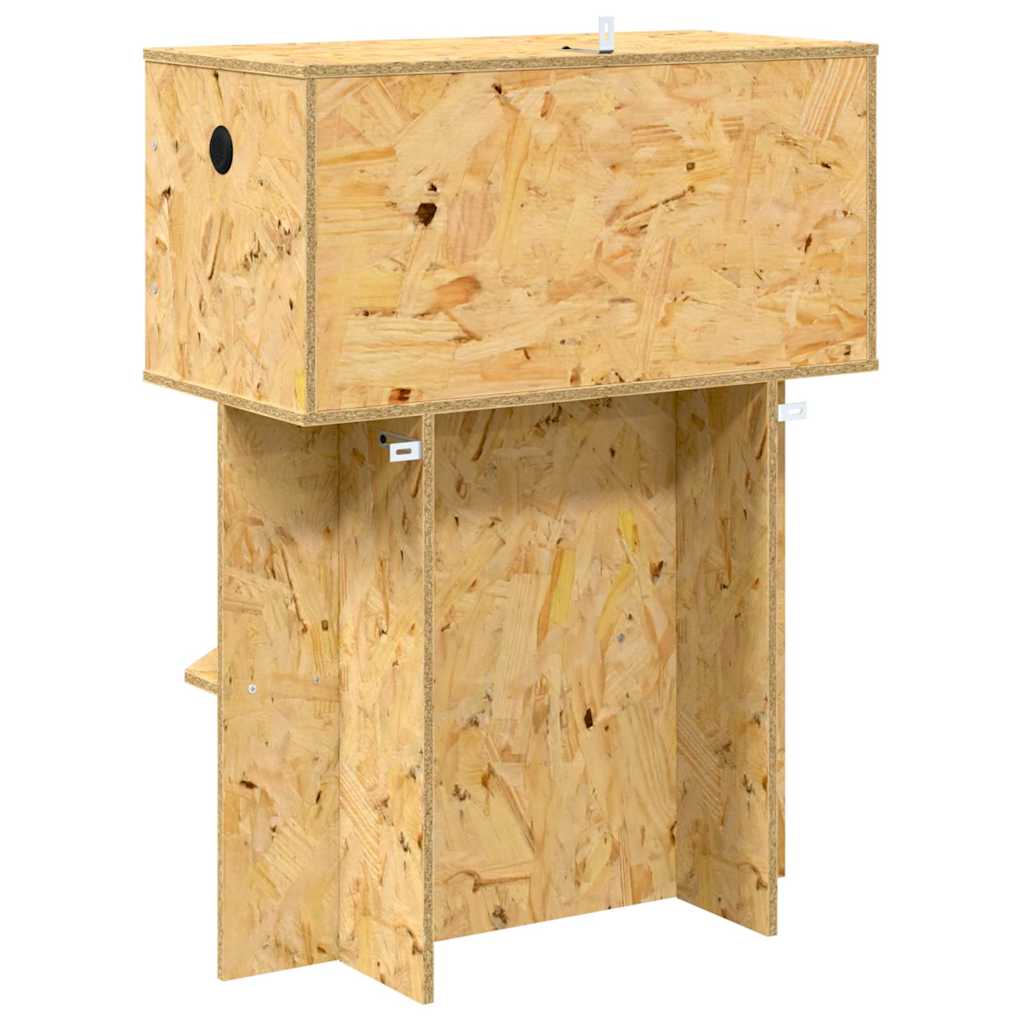 Terrarium Braun 60 X 30 X 80 Cm Osb