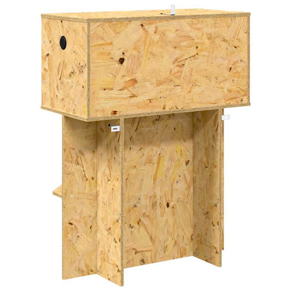 Terrarium Braun 60 X 30 X 80 Cm Osb