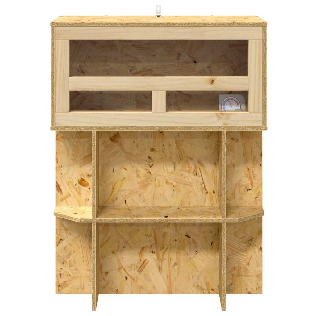 Terrarium Braun 60 X 30 X 80 Cm Osb