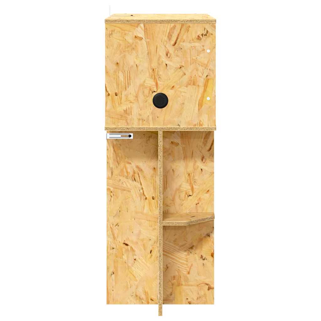 Terrarium Braun 60 X 30 X 80 Cm Osb