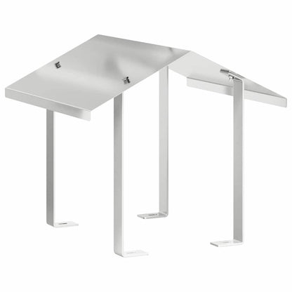 Kaminhaube Silber 40 X 40 X 37,5 Cm Edelstahl