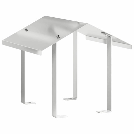 Kaminhaube Silber 40 X 40 X 37,5 Cm Edelstahl