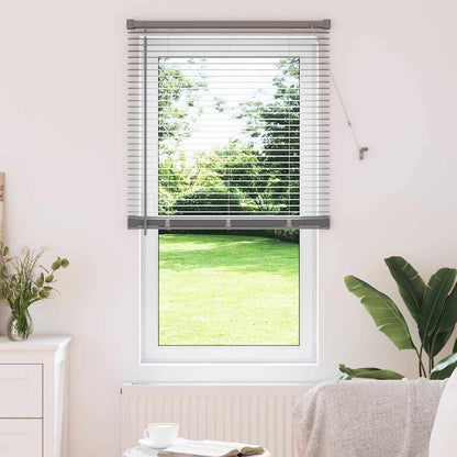 Balkenjalousien 130 X 40 Cm Aluminium Silber