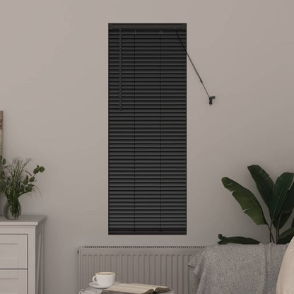 Balkenjalousien 130 X 40 Cm Aluminium Schwarz