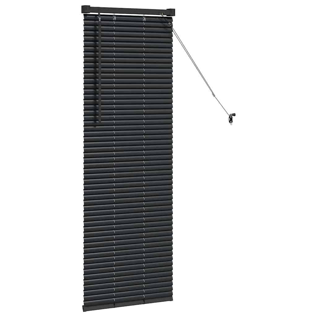 Balkenjalousien 130 X 40 Cm Aluminium Schwarz