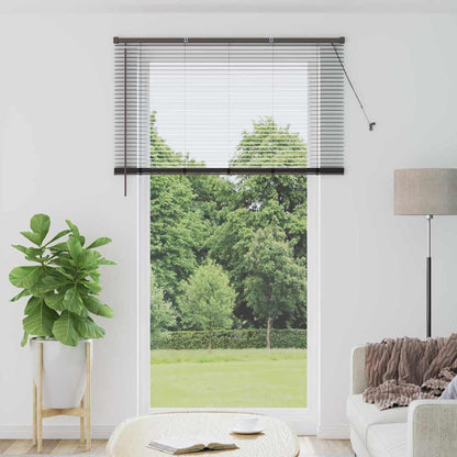 Balkenjalousien 130 X 40 Cm Aluminium Schwarz