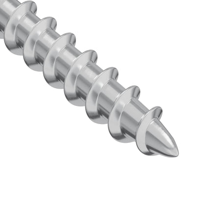 Schraube 12 Pcs Silber 9,8 X 35 Mm Eisen