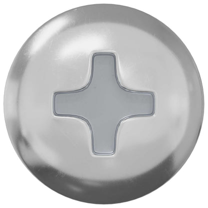 Schraube 12 Pcs Silber 9,8 X 35 Mm Eisen