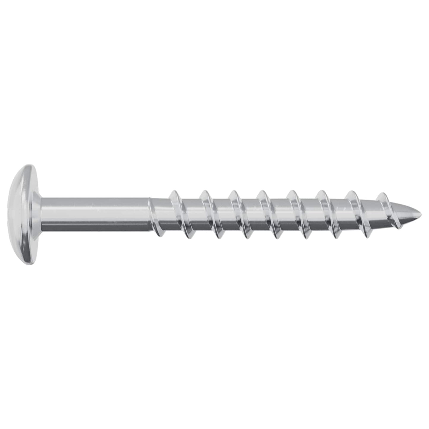 Schraube 12 Pcs Silber 9,8 X 35 Mm Eisen