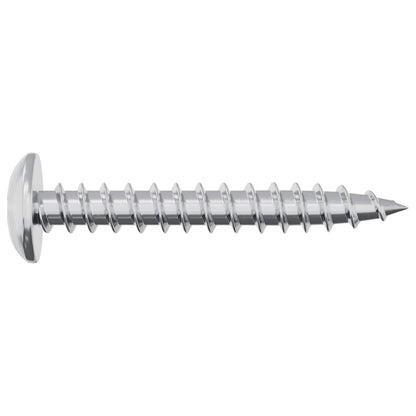 Holzschraube 2 Pcs Silber M4 X 28 Mm Eisen
