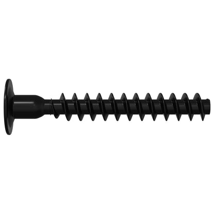 Steckkappen-Schraube 2 Pcs Schwarz M5 X 40 Mm Eisen