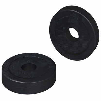 Geeignet Für Flachscheiben 2 Pcs Schwarz 15 X 3 Mm