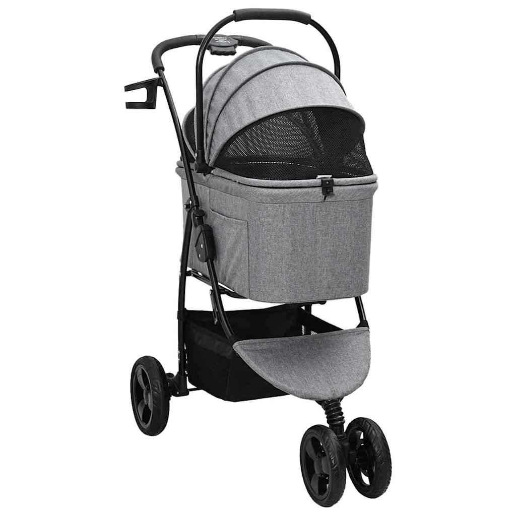 Faltbarer Haustierwagen 78 X 54 X 101 Cm Polyester