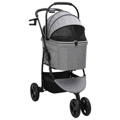 Faltbarer Haustierwagen 78 X 54 X 101 Cm Polyester