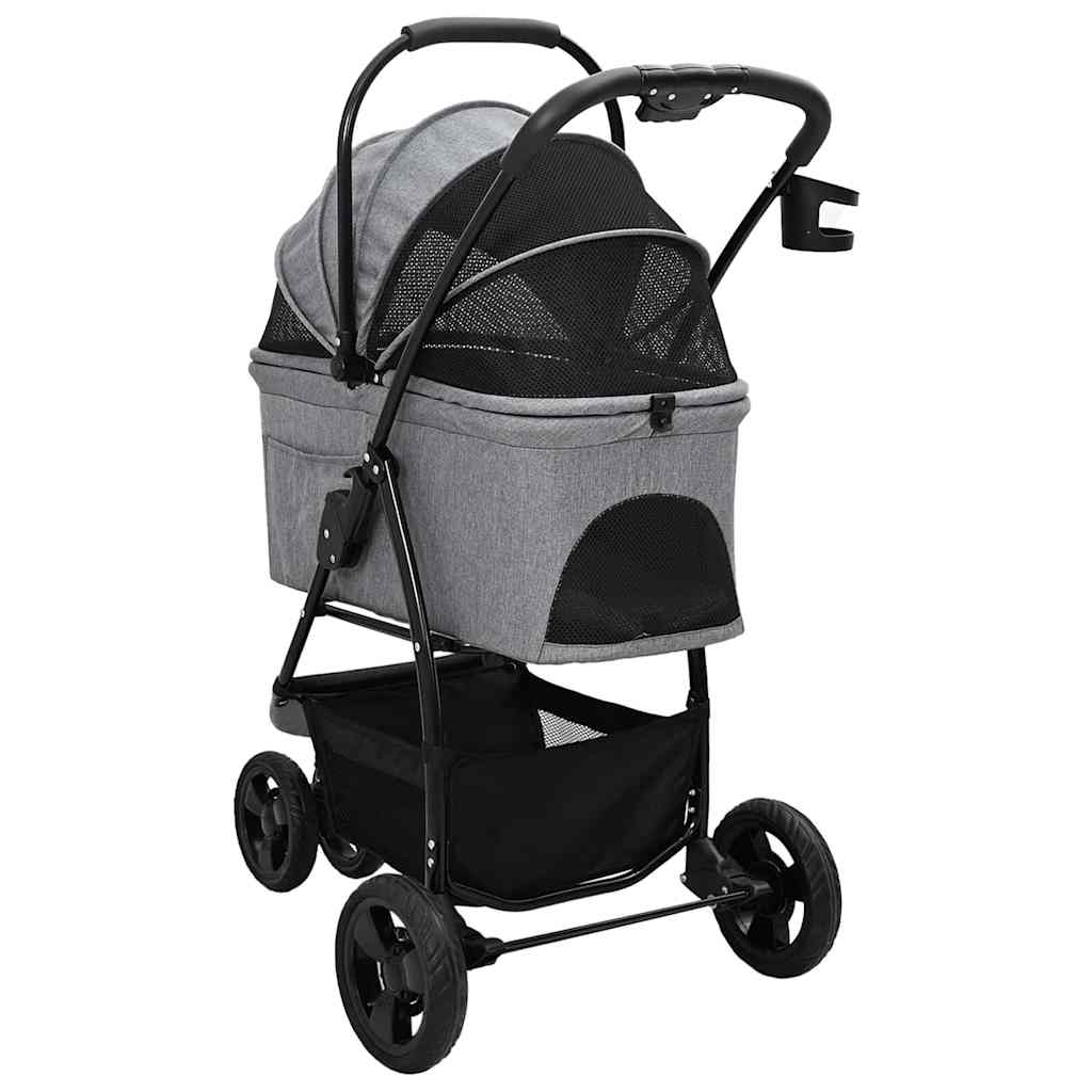Faltbarer Haustierwagen 78 X 54 X 101 Cm Polyester