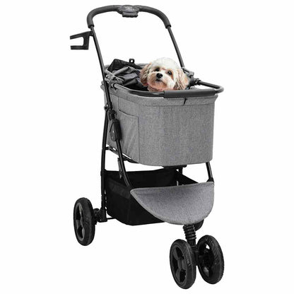 Faltbarer Haustierwagen 78 X 54 X 101 Cm Polyester