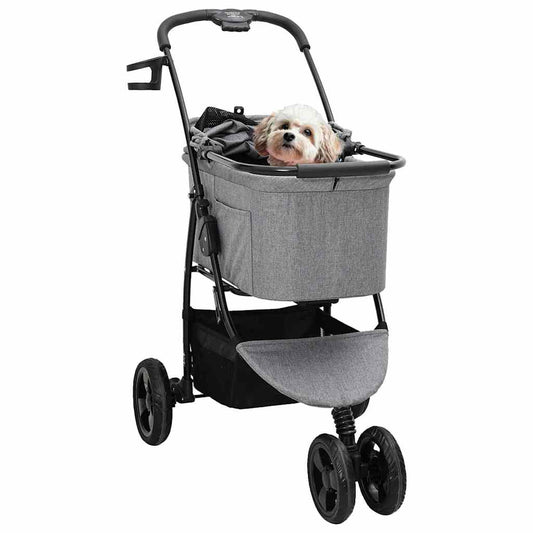 Faltbarer Haustierwagen 78 X 54 X 101 Cm Polyester