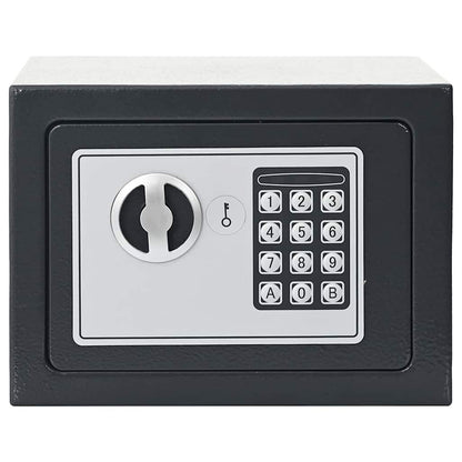 Digitaler Safe Mit Schloss Dunkelgrau Stahl