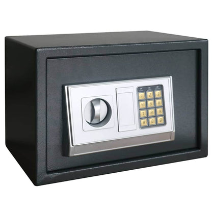 Digitaler Safe Mit Schloss Dunkelgrau Stahl