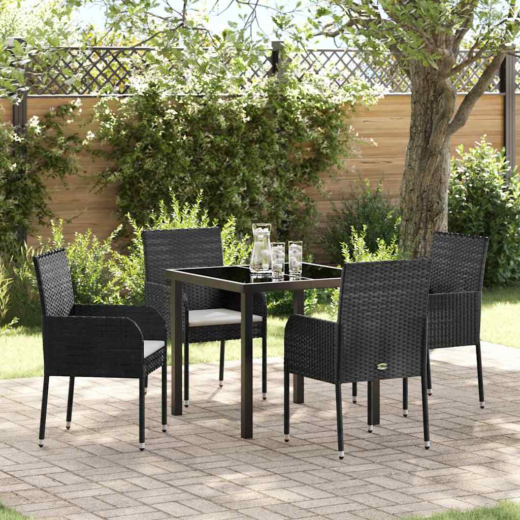 Garten Essgruppe Mit Kissen 3 Pcs Poly-Rattan