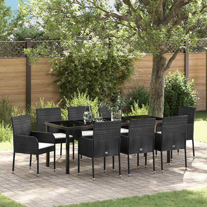 Garten Essgruppe Mit Kissen 3 Pcs Poly-Rattan