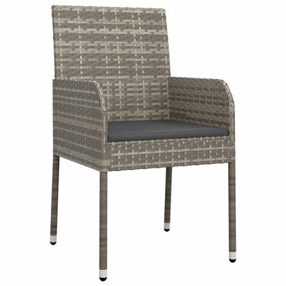 Garten Essgruppe Mit Kissen 3 Pcs Poly-Rattan