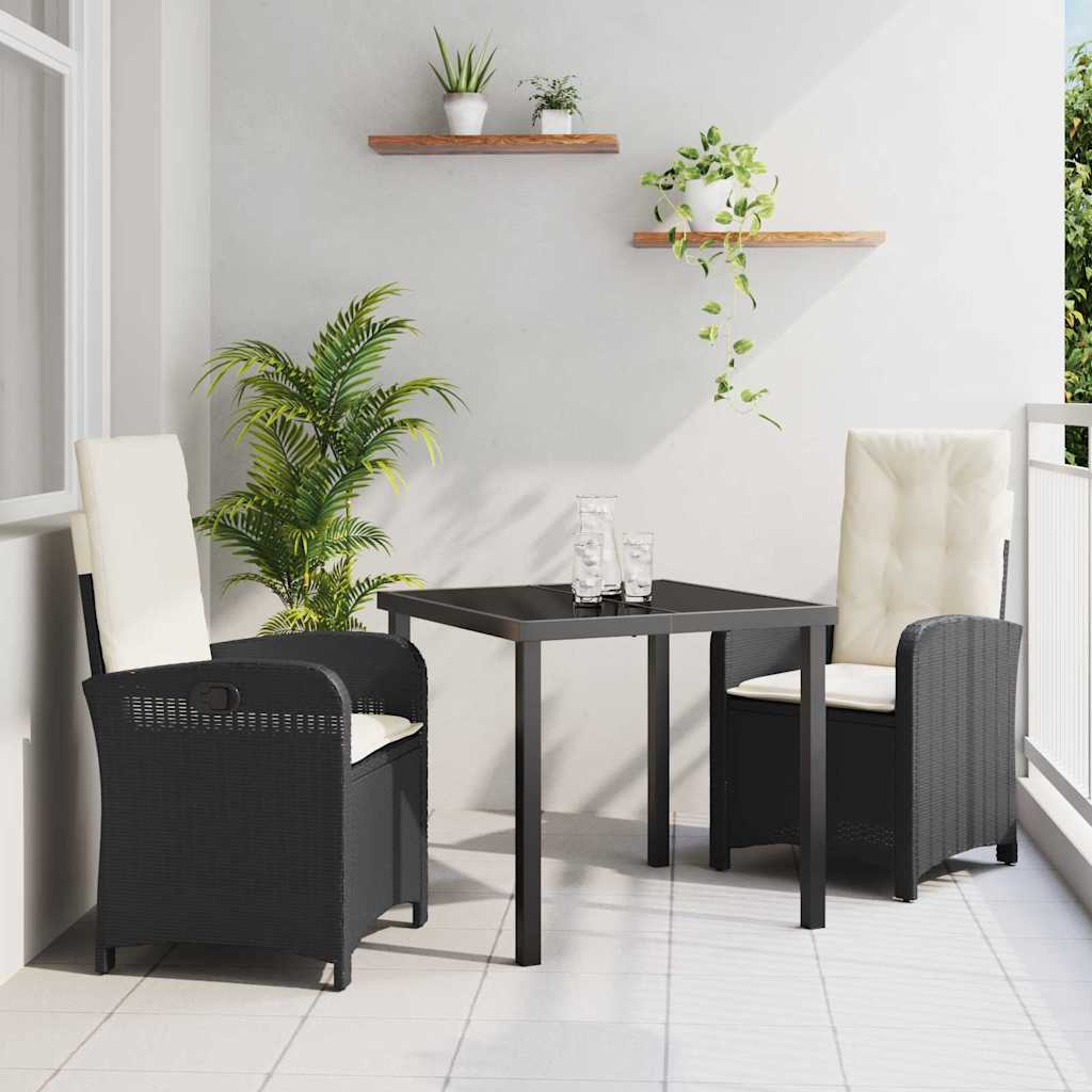 Garten Essgruppe Mit Kissen 5 Pcs Poly-Rattan