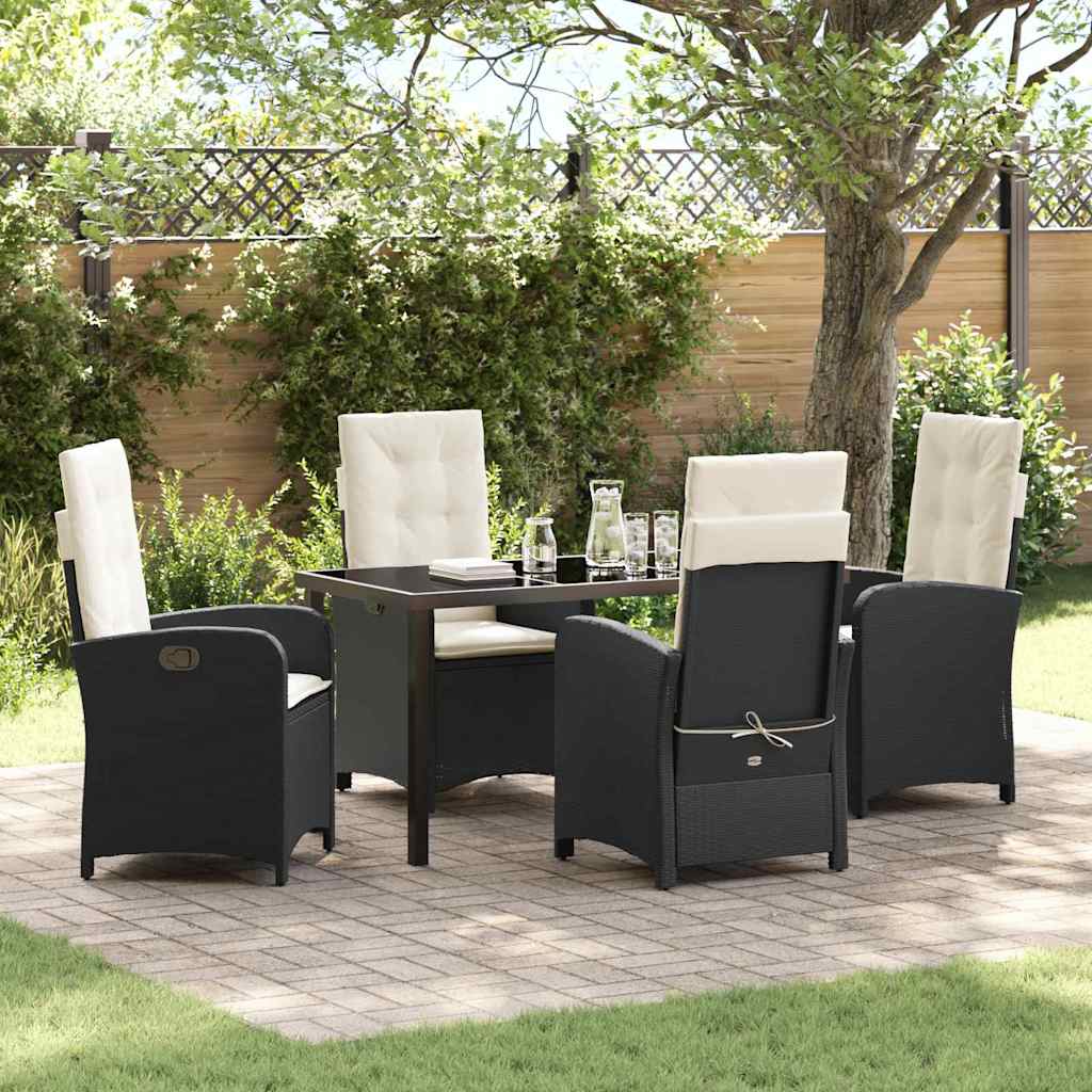 Garten Essgruppe Mit Kissen 5 Pcs Poly-Rattan