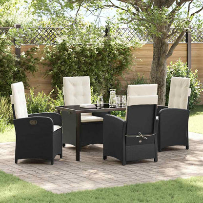 Garten Essgruppe Mit Kissen 5 Pcs Poly-Rattan